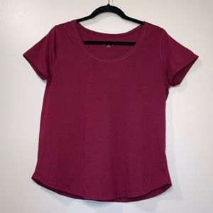 Mudd Size XL maroon short sleeve shirt